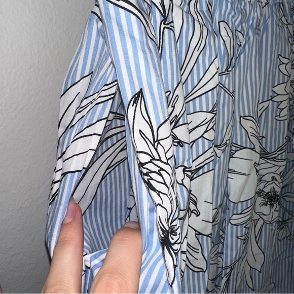 NWOT Zara Striped & Floral Skirt - Picture 10 of 10